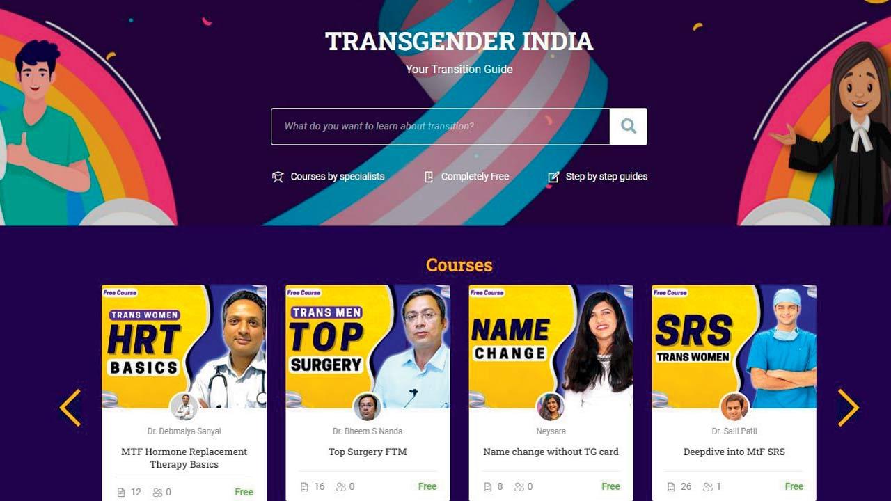 Trangender India organises workshops and creates awareness videos on gender transitioning