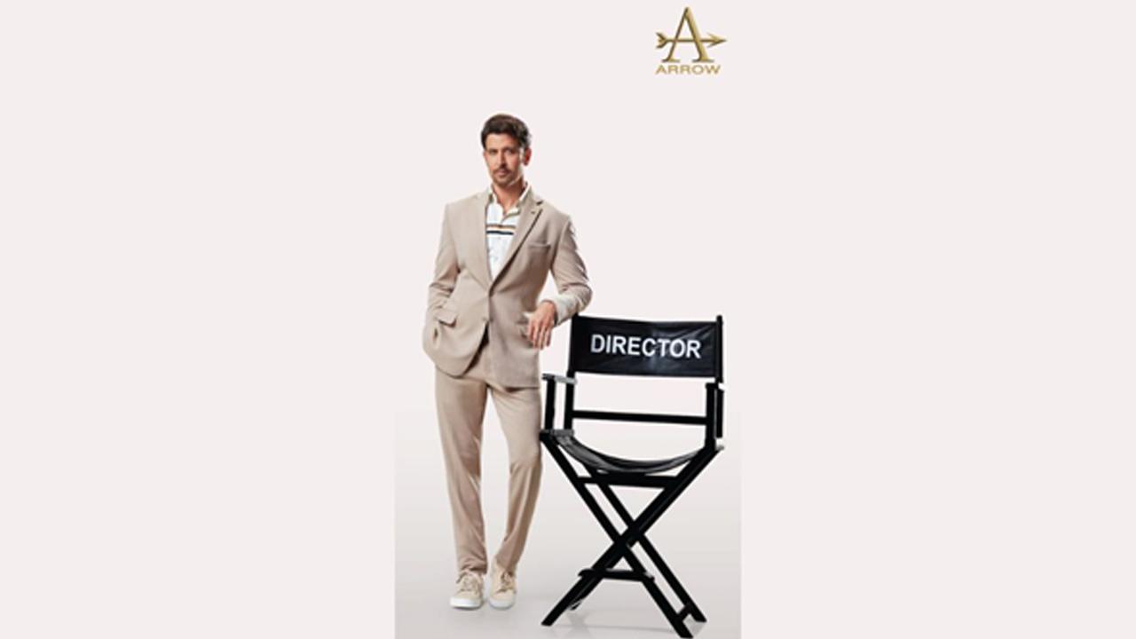Arrow Ad campaign showcases Hrithik Roshan as the Director