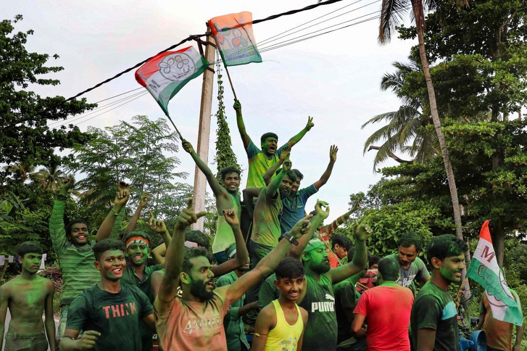 In Photos: TMC sweeps West Bengal rural polls
