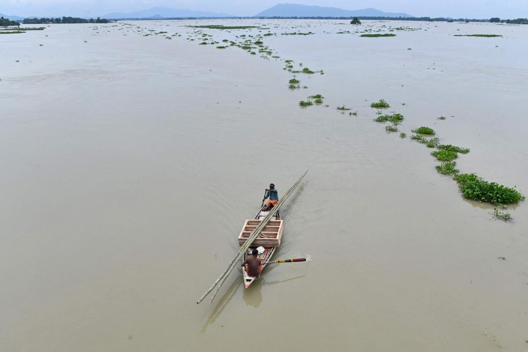 Flood situation in Assam remains grim, around 1 lakh affected
