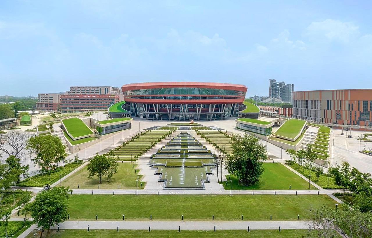 The redevelopment of Pragati Maidan was envisaged in two phases. With a campus area of about 123 acres, the complex will be one of the largest MICE (Meetings, Incentives, Conferences, and Exhibitions) destinations, the ministry said