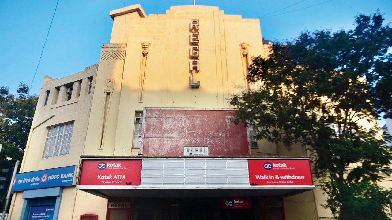 Regal Cinema in Colaba was one of the four theatres that ran English movies back in 1970