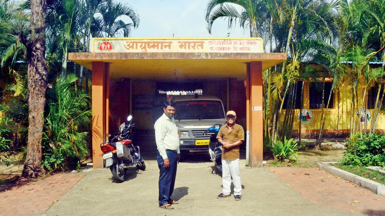 VB Mokal (left), an arogya sevak at Amboli Health Centre, said that during a recent health drive at some of the villages in Trimbakeshwar, they witnessed high incidence of body weakness among women.