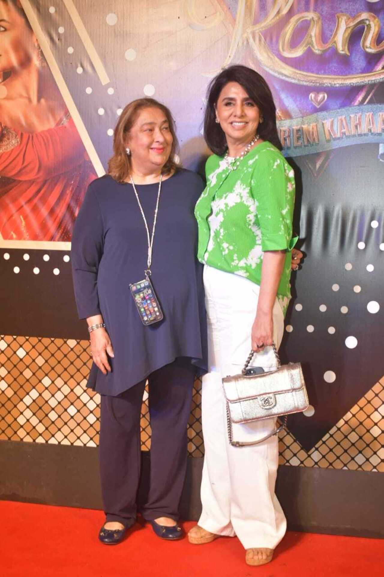 Neetu Kapoor posed with sister-in-law Babita to support 'bahu rani' Alia Bhatt