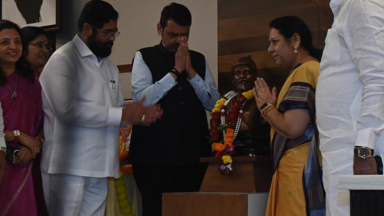 While speaking on the occasion, Eknath Shinde said it is a historic moment
 