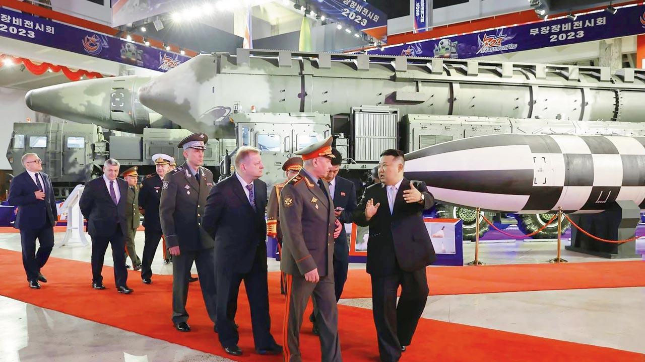 Kim Jong Un meets Russian defence min to boost ties