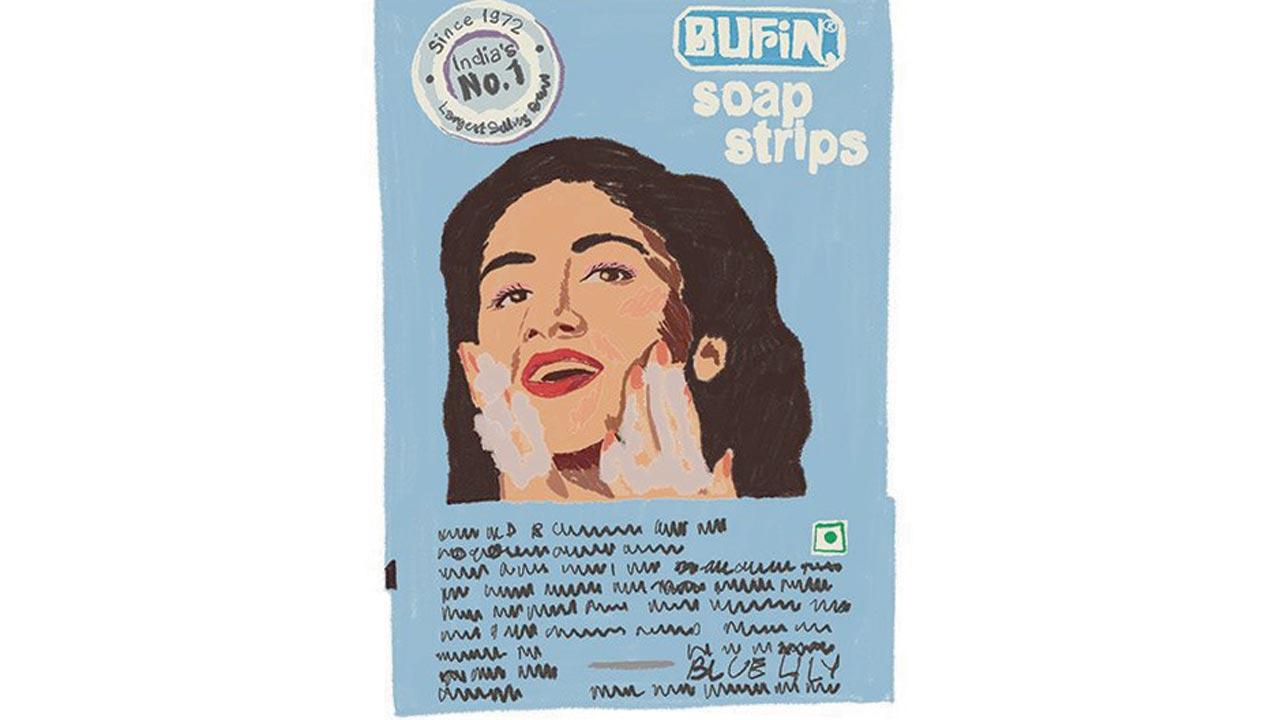  A Bufin paper soap package from Illustrated Specimens. Pic Courtesy/Bombay Duck Designs