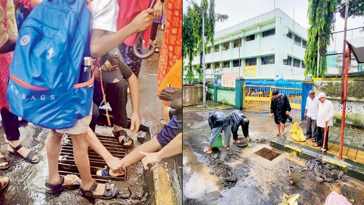 Leg stuck in grating, boy pulled out with minor injuries