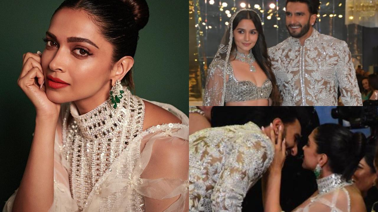 Deepika Padukone stuns in exquisite white saree, Ranveer Singh comments Adult Pic Hq