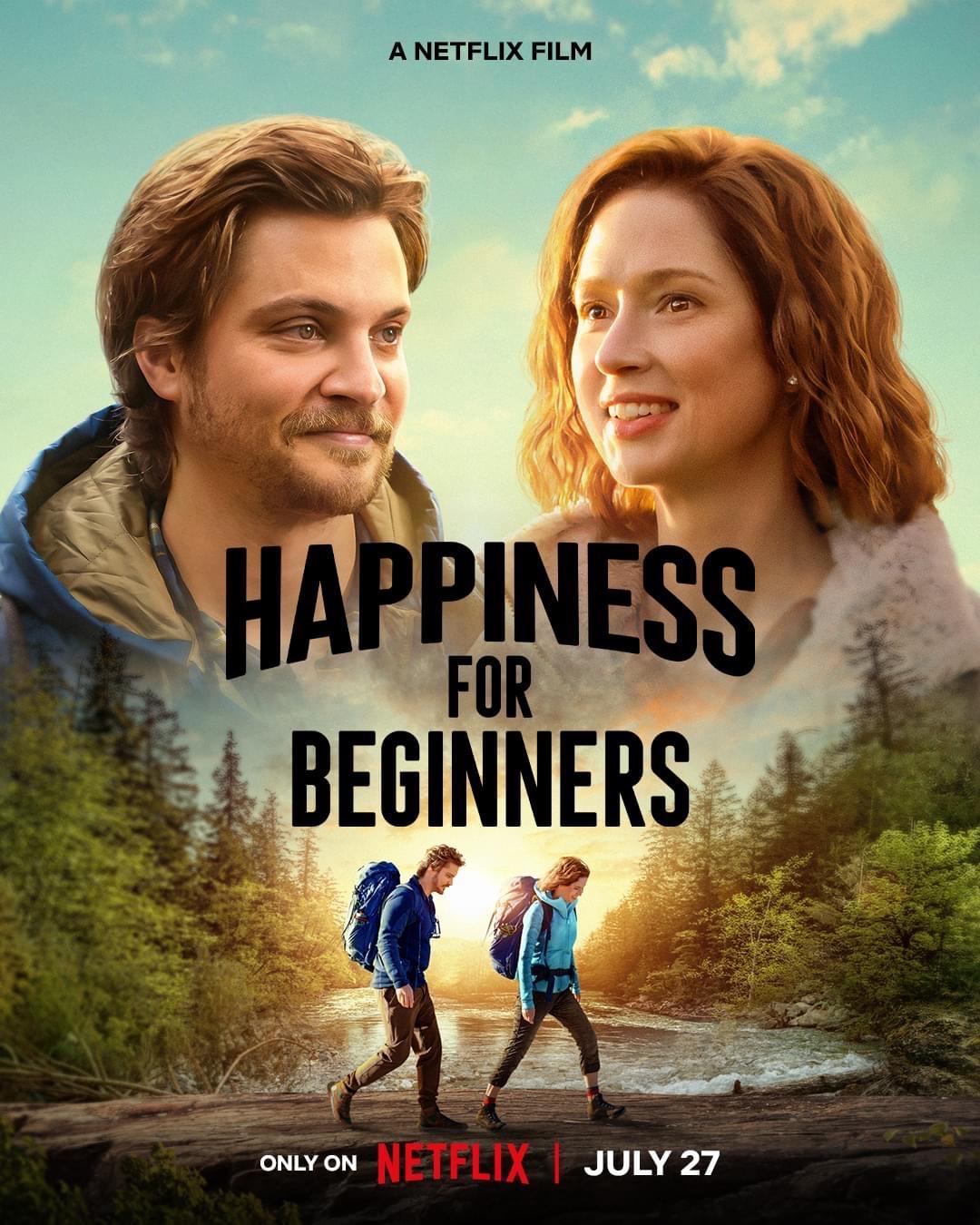 Happiness for Beginners (July 27): In pursuit of a new chapter in life, Helen Carpenter, a 32-year-old recently divorced woman, embarks on an adventurous journey. Encouraged by her brother, she joins a survival course with strangers, taking on the challenge of traversing 51 miles of Connecticut's Appalachian Trail. 