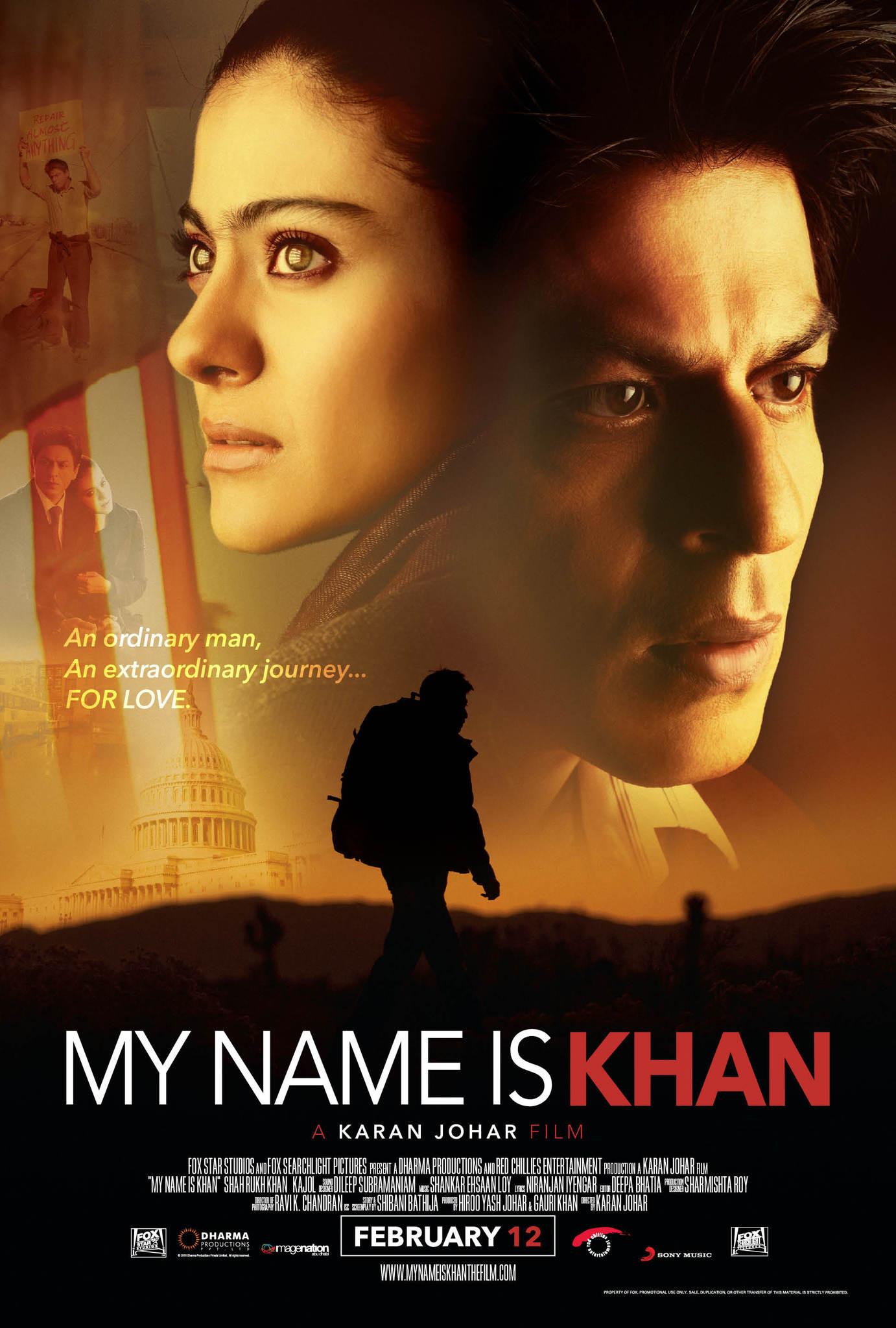 My Name Is Khan (2010) beautifully portrays the journey of cross-cultural love amidst challenging circumstances. Rizwan Khan (played by Shah Rukh Khan), a Muslim man with Asperger's syndrome, finds love and companionship with Mandira (portrayed by Kajol), his Hindu wife. The couple's love story is met with tragic incidents that test their bond and resilience.