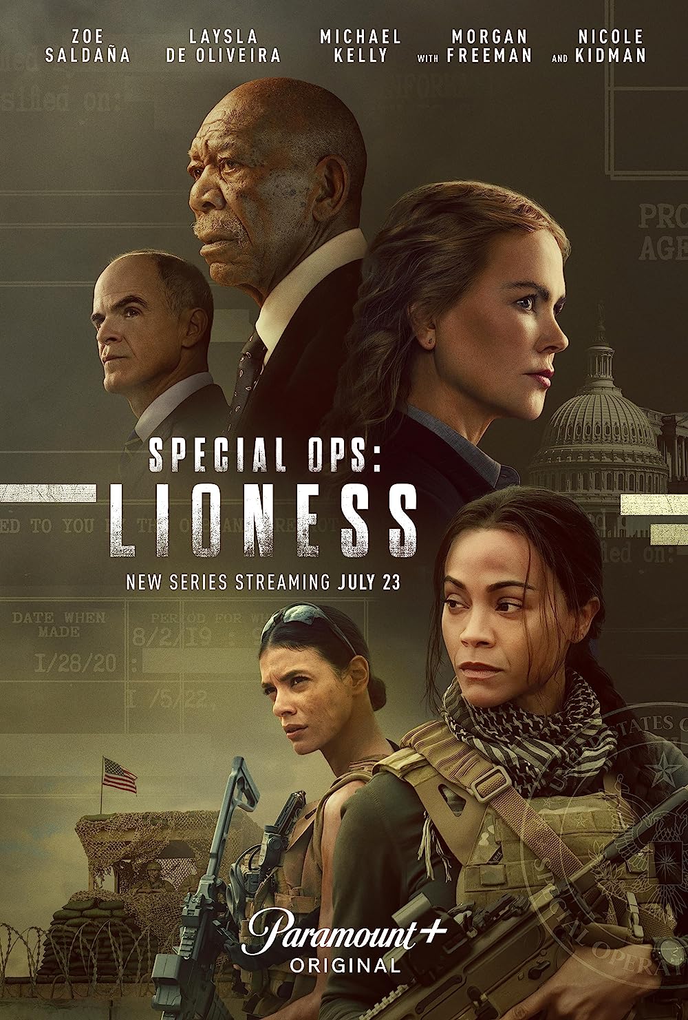 Special Ops: Lioness (Streaming on JioCinema): Immerse yourself in the high-stakes world of espionage as lethal soldier Joe (Zoe Saldaña) spearheads The Lioness Program.