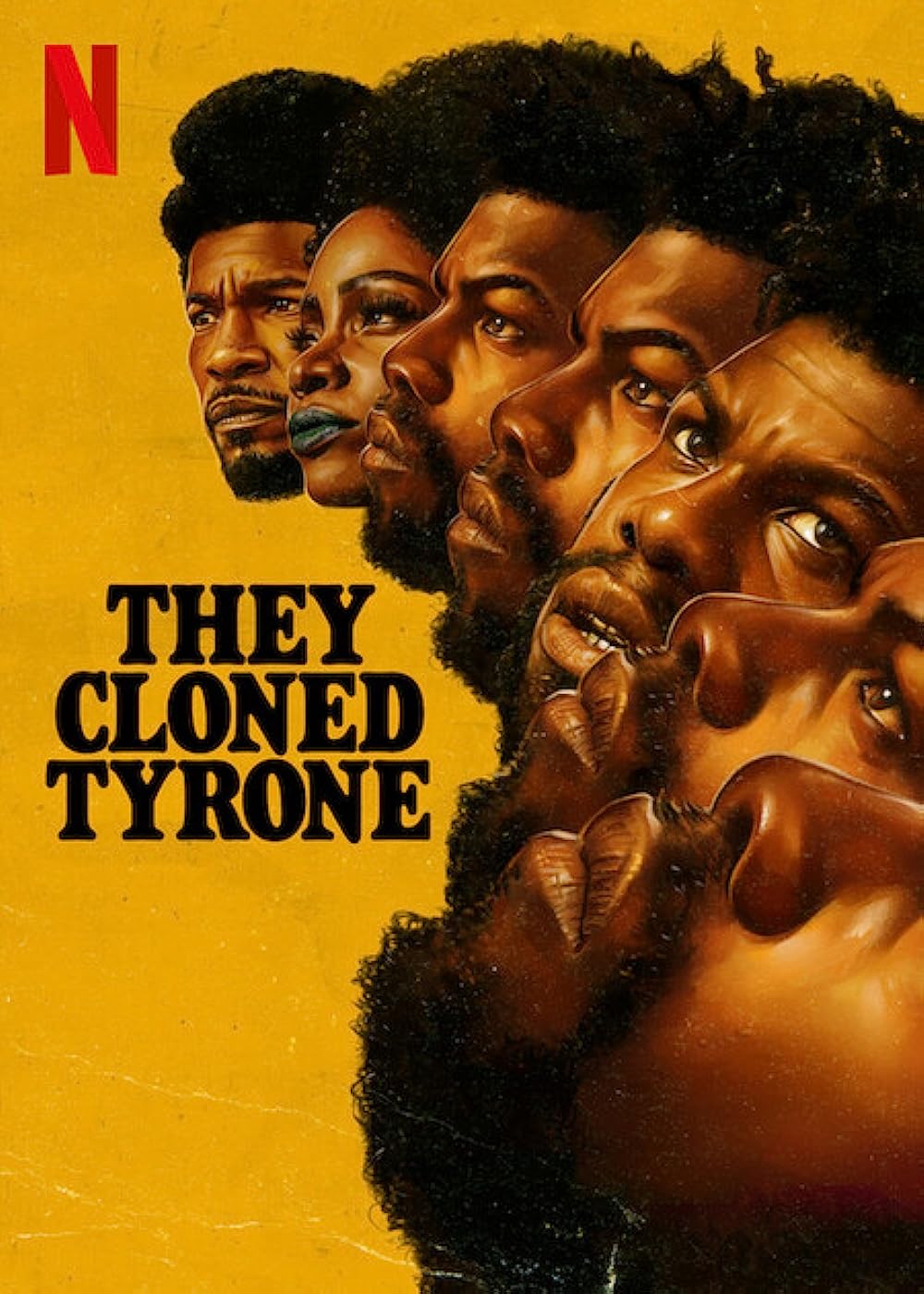 They Clone Tyrone (Streaming on Netflix): Unravel the mystery in this sci-fi comedy as three curious individuals stumble upon a dangerous conspiracy involving human cloning and illegal experimentation.