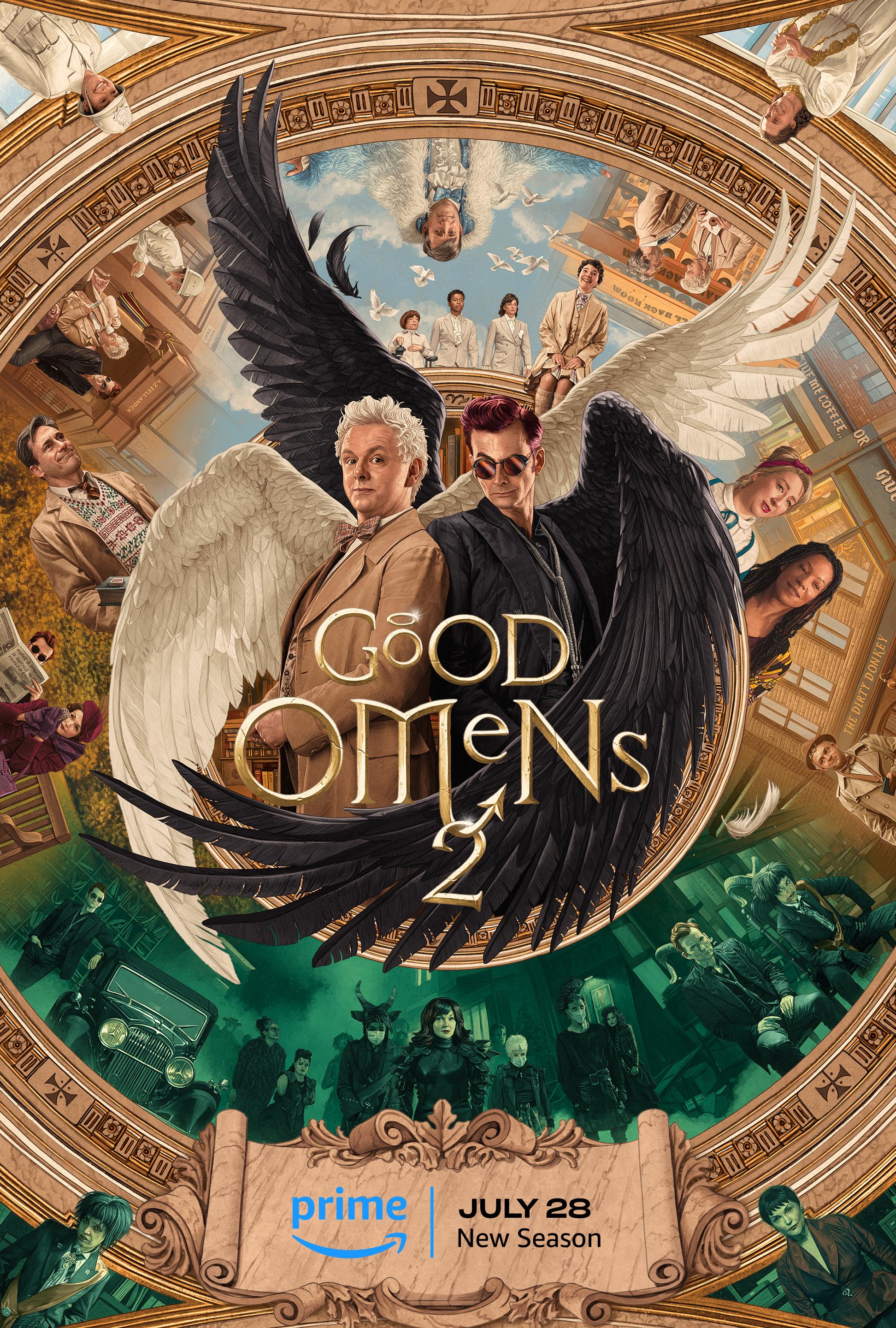 Good Omens Season 2 (July 28): An adaptation of Terry Pratchett and Neil Gaiman’s eponymous book, Good Omens is a comedy about the angel Aziraphale (Michael Sheen) and the demon Crowley (David Tennant), who have lived on Earth since its creation.