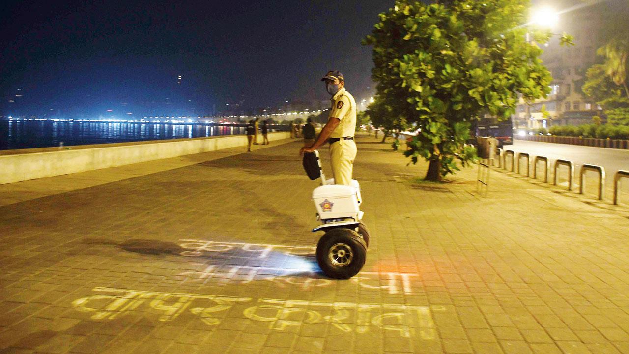 Police are investigating whether he targeted more girls or women at Marine Drive. Representation. Pic/Ashish Raje