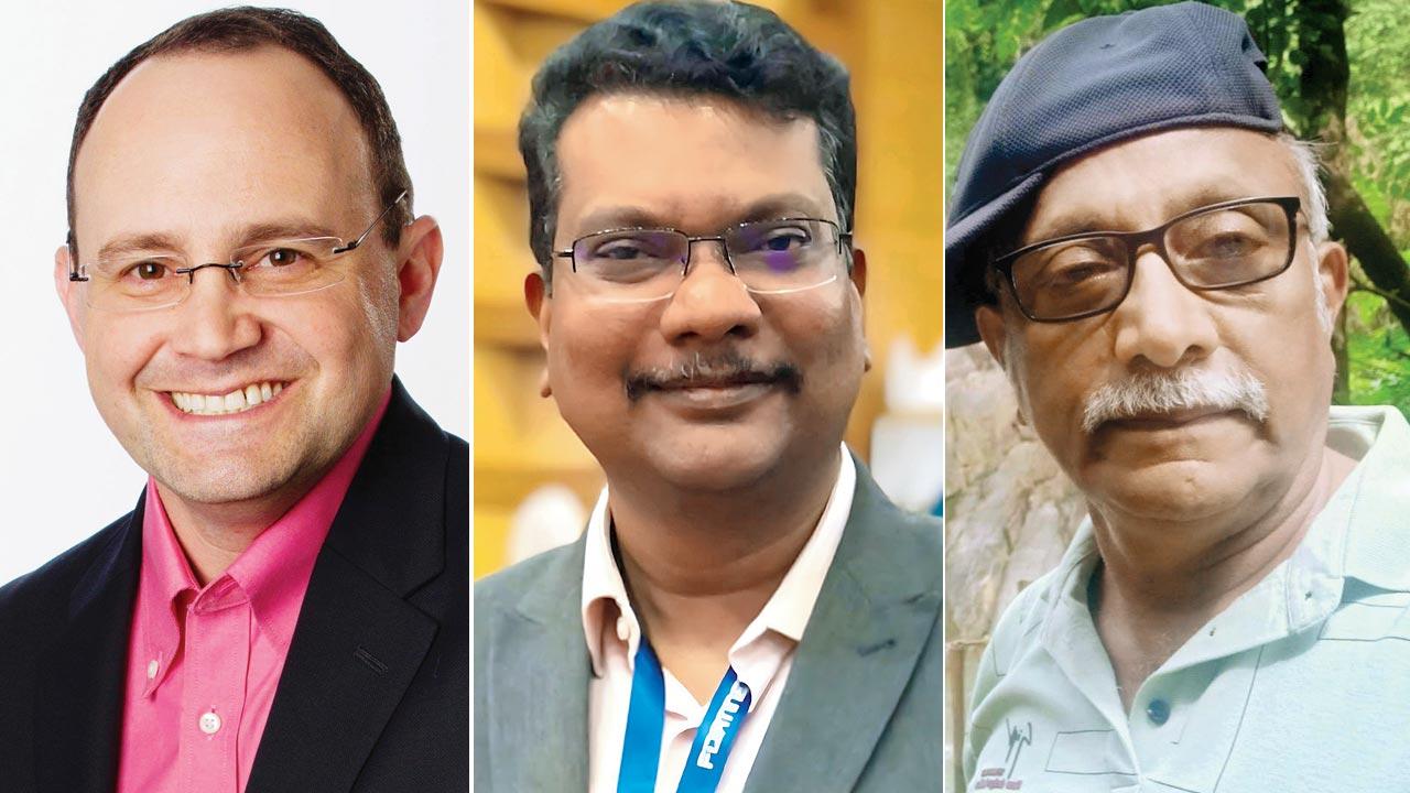 Steve Grobman, Venkata Satish Guttala and PS Radhakrishnan