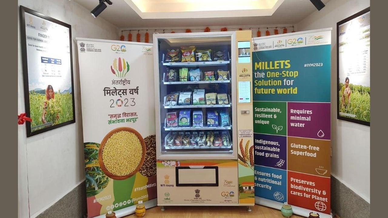 NAFED and Wendor Unite to Promote Millet-Based Products Across India: One Vending Machine at a Time