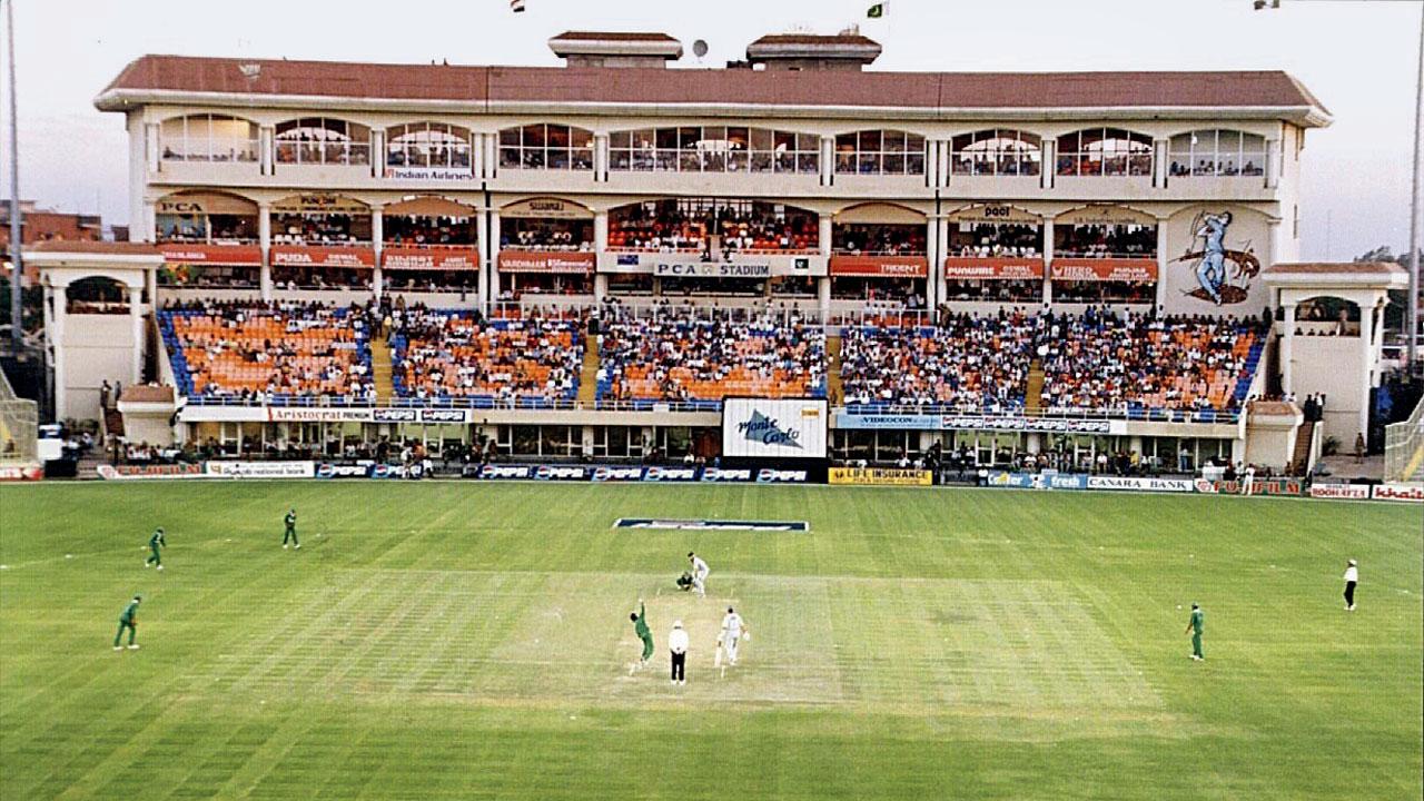The Punjab Cricket Association ground at Mohali in the 1990s. PIC/MID-DAY ARCHIVES