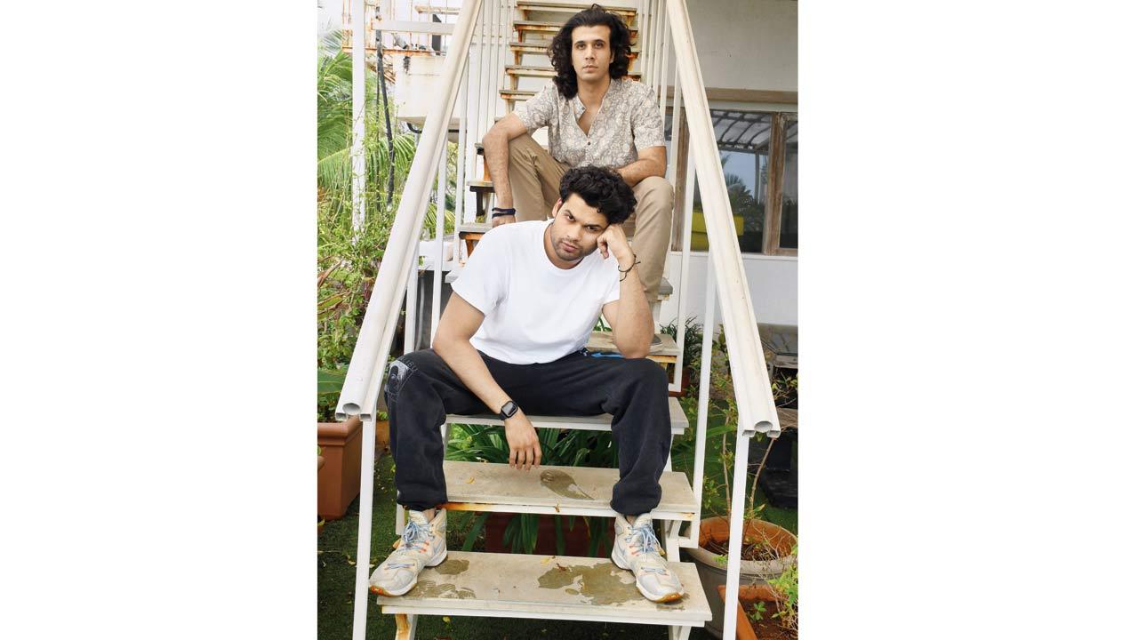 The Lotuseaters duo Karan Kapadia and Adam Jai Malvi, both 29, studied at Jamnabai Narsee School together. Pic/Ashish Raje