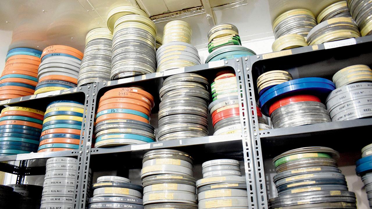 The 16 and 35 mm film reels, include Bharatanatyam performances by legendary artistes, as well movies by filmmakers like Satyajit Ray.