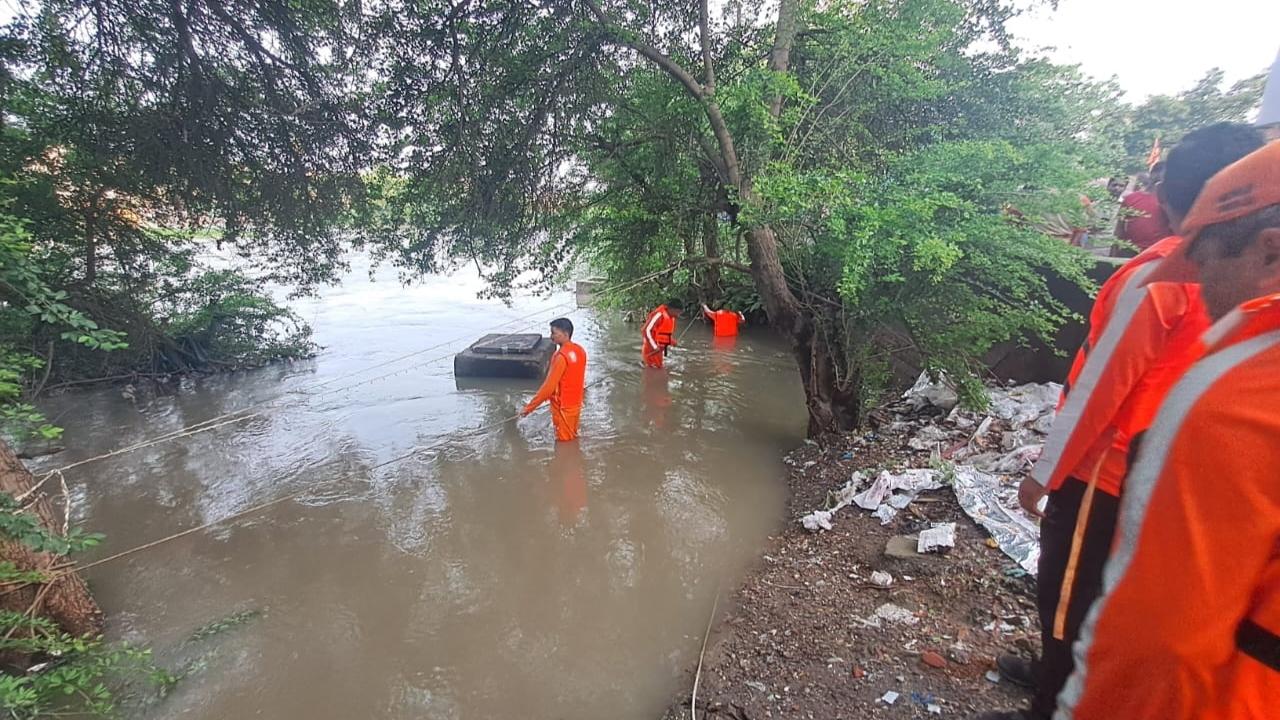 Food packets are also being distributed by NDRF in flood affected areas, the NDRF said
