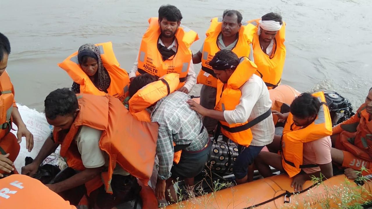 Kapurthala Deputy Commissioner Karnail Singh said the district administration shifted the rescued 223 people to relief camps, where they are being provided with ration, drinking water and other items of need. 