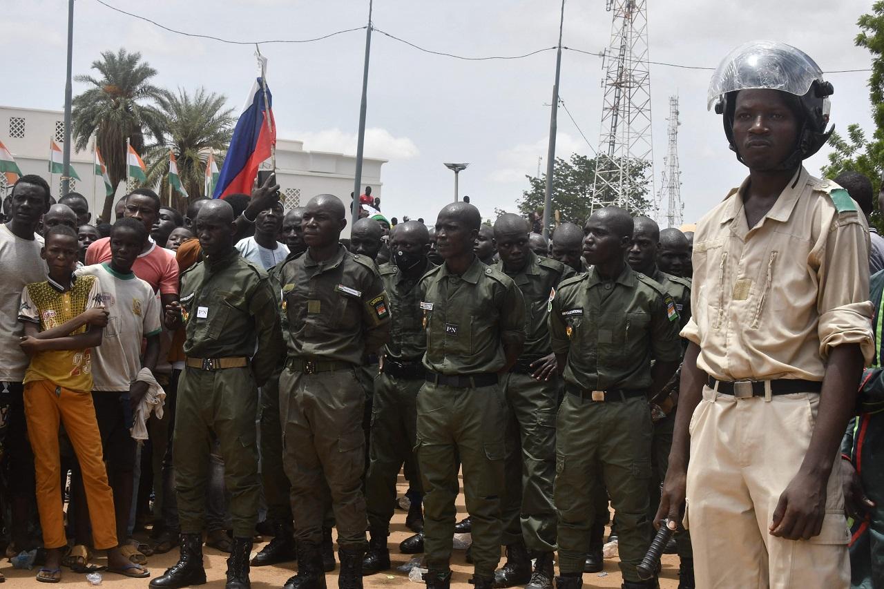 The military has been holding Niger's elected president, Bazoum, since Wednesday in the third attempt to depose a Sahelian leader in as many years