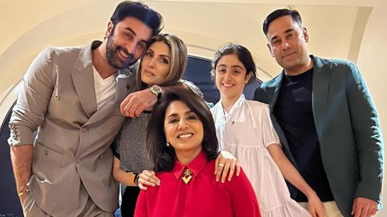 Neetu Kapoor misses Alia Bhatt and Raha as Ranbir Kapoor pays a surprise visit on her 65th birthday