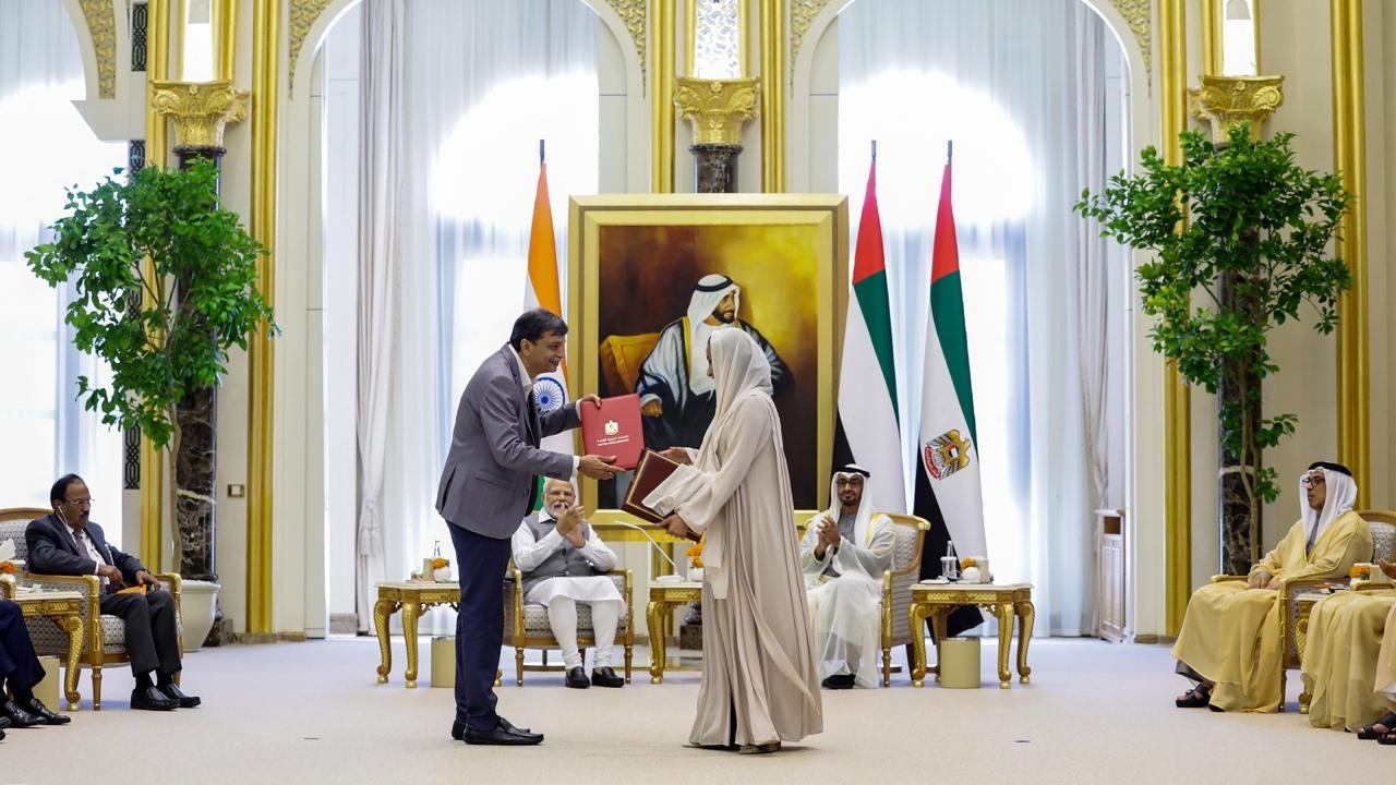 The discussions took place on the forthcoming COP-28 of UNFCCC under UAE's Presidency. Jaber briefed the Prime Minister on UAE's approach to the important meeting on climate change, the Ministry of External Affairs said in a statement