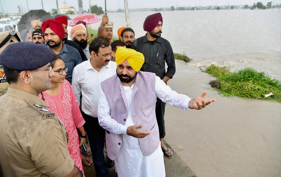 1,058 villages in 14 Punjab districts affected by floods