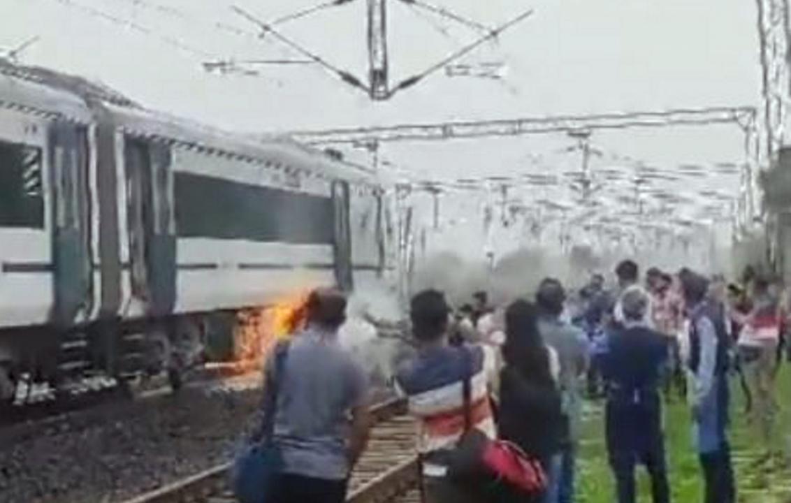 Fire in battery box of Bhopal-Delhi Vande Bharat train; no casualty