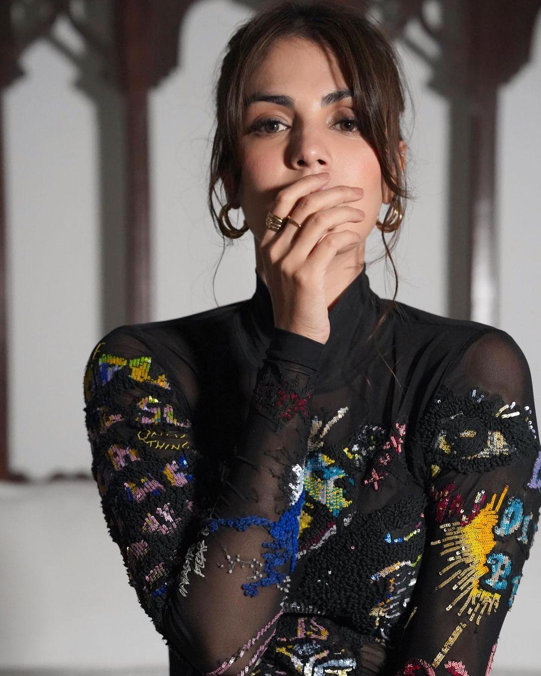 Sleek and chic, Rhea Chakraborty sets the bar high in her ensembles.