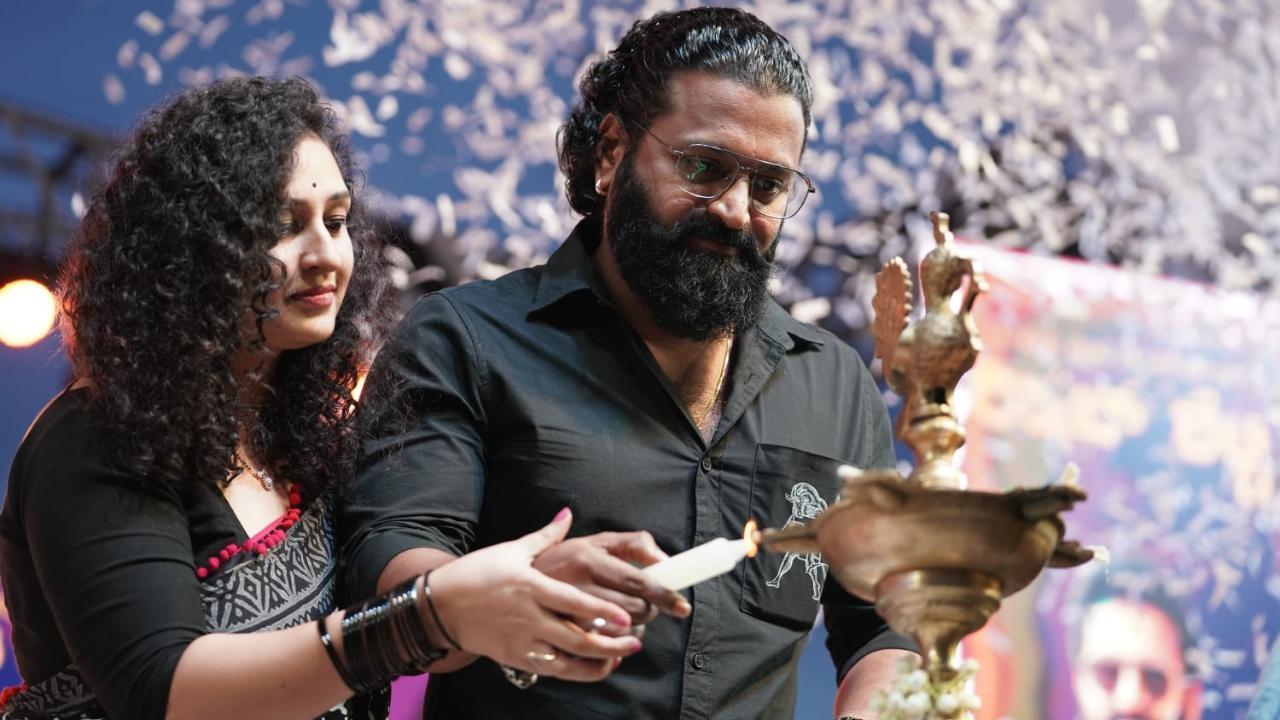 Rishab Shetty's birthday celebration becomes a grand affair filled with love and cheer from fans
