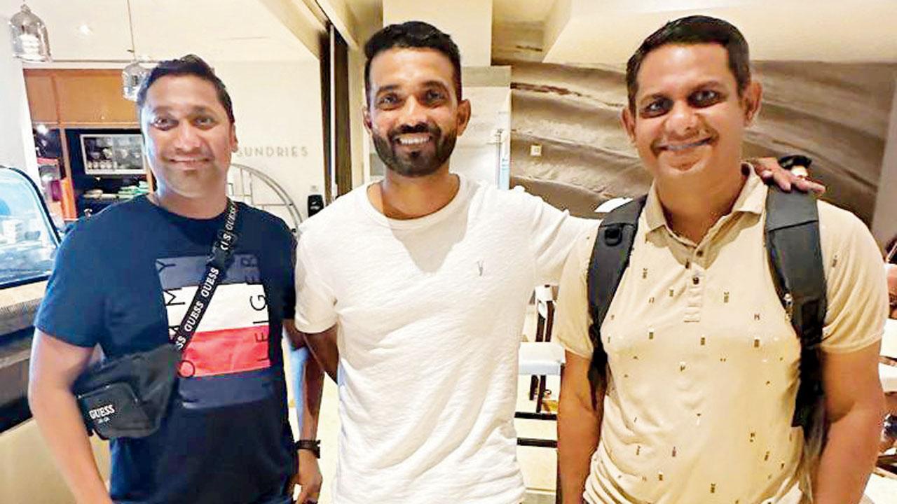 Ajinkya Rahane’s special guests enjoy a Trinidad treat