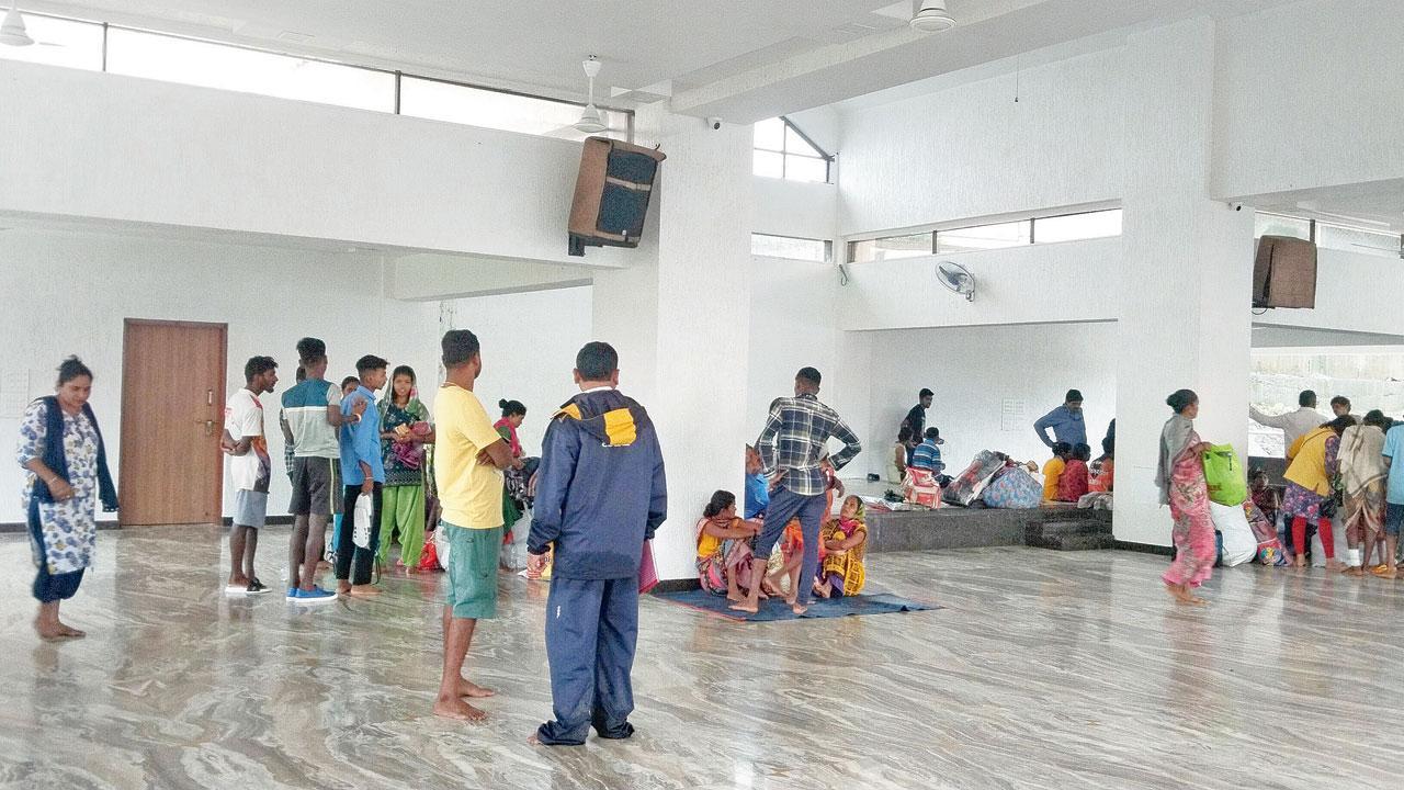 Raigad landslide: Survivors moved to school, temple Raigad landslide: Survivors moved to school, temple