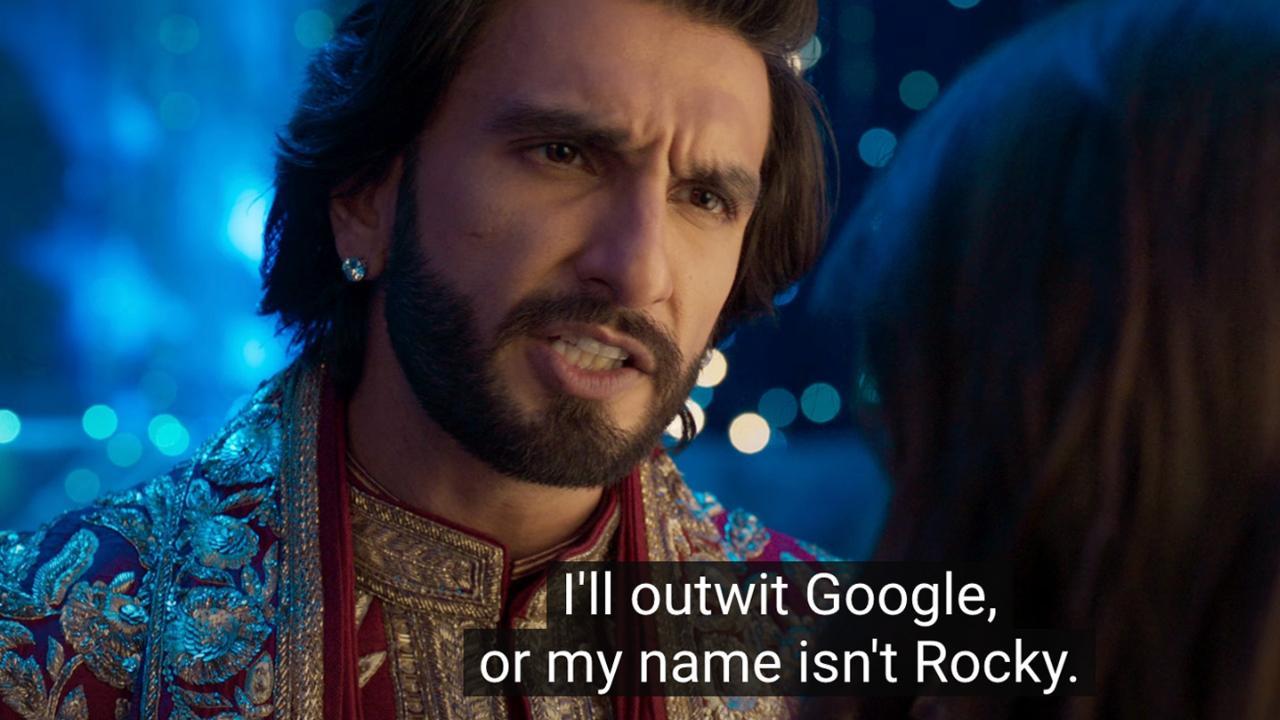 Google responds to Ranveer Singh's 'Google ke cheethade ni phaad diyee...' dialogue in RARKPK trailer