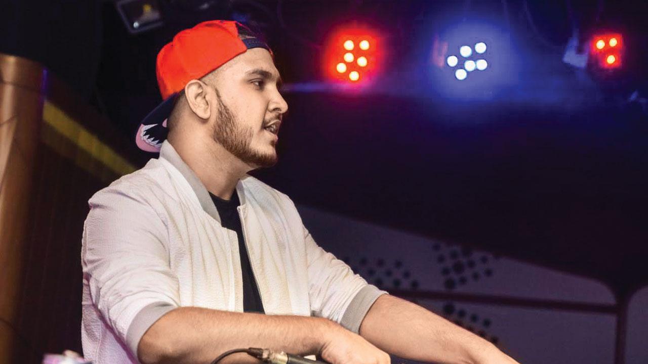 Sahil Verma at a gig