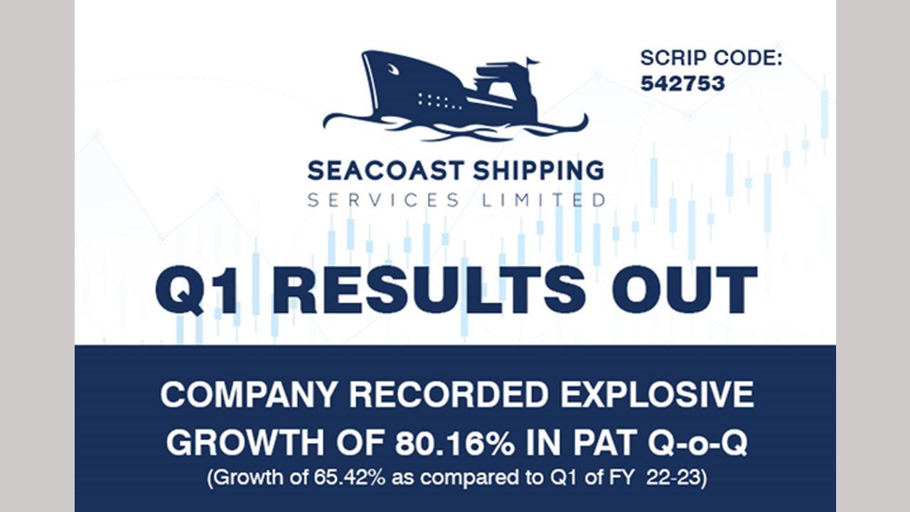 Seacoast Shipping Reports Impressive 65 percent Q1 PAT Growth, Launches Rights Issue