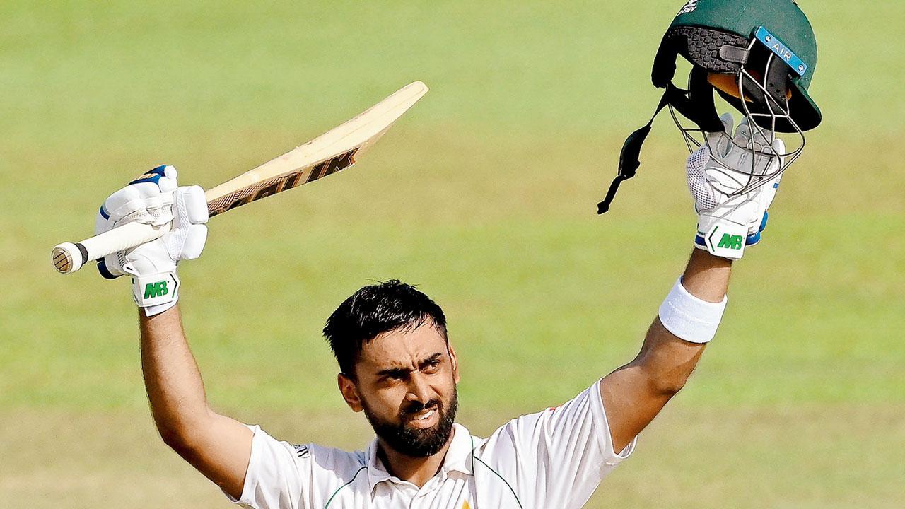 Shafique’s 201 puts Pakistan in command against Sri Lanka