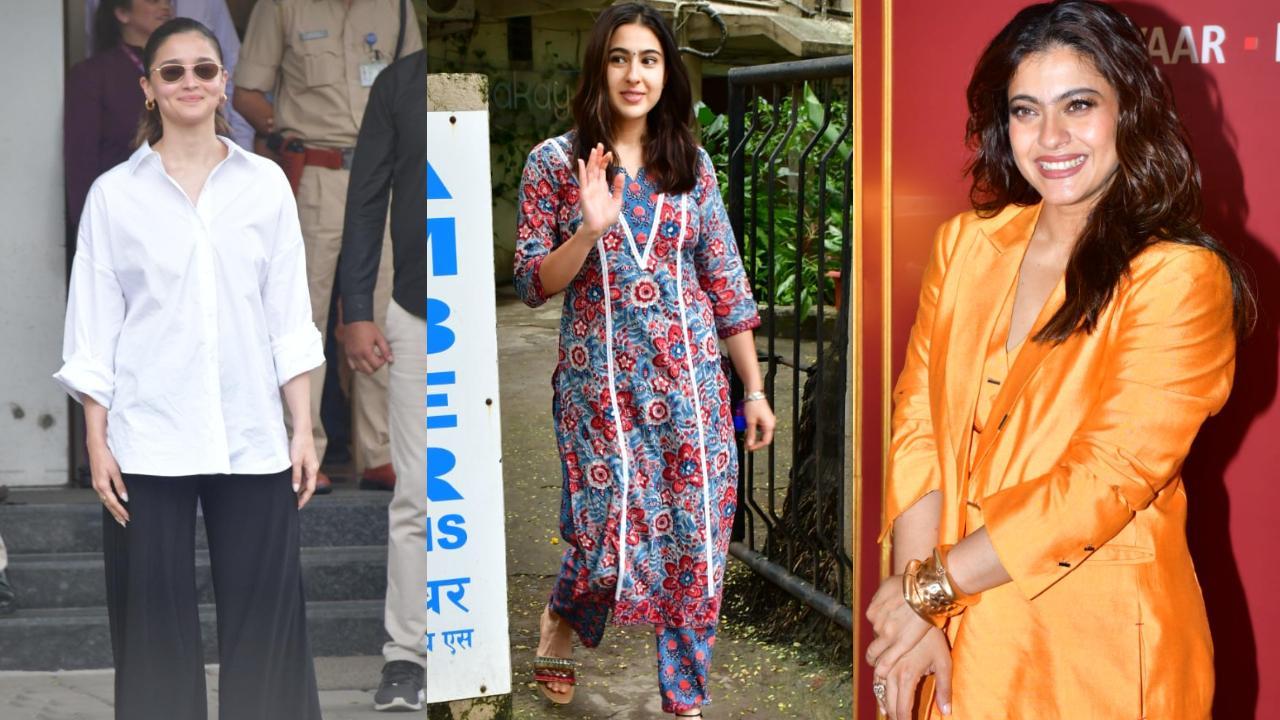 Spotted in the city: Alia Bhatt, Kajol, Sara Ali Khan and others