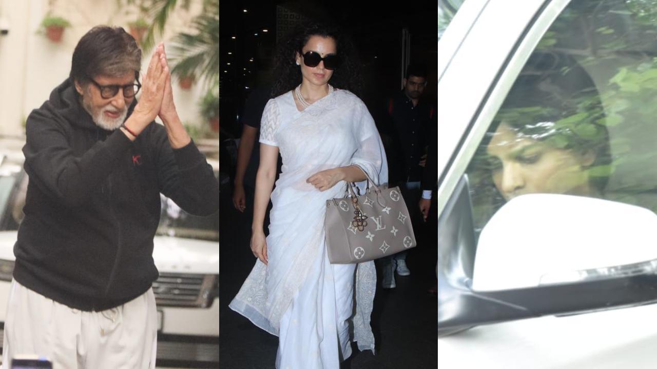 Spotted in the city: Amitabh Bachchan, Suhana Khan, Kangana Ranaut and others