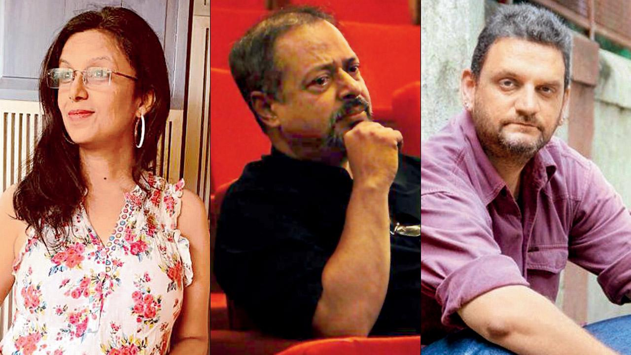 Divya Jagdale, Sunil Shanbag and Hidayat Sami
