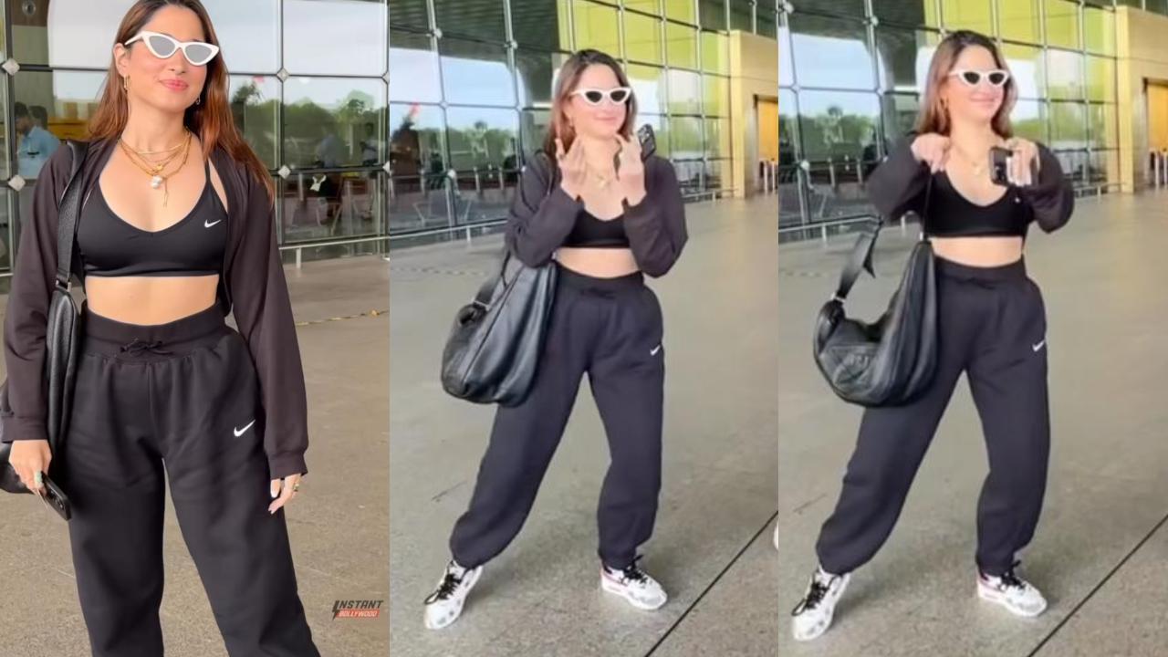 Tamannaah Bhatia dances to 'Kaavaalaa' at airport, delights paparazzi