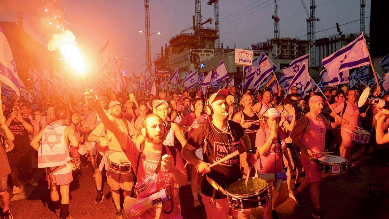 Protests swell in Tel Aviv with promises of more disruptions