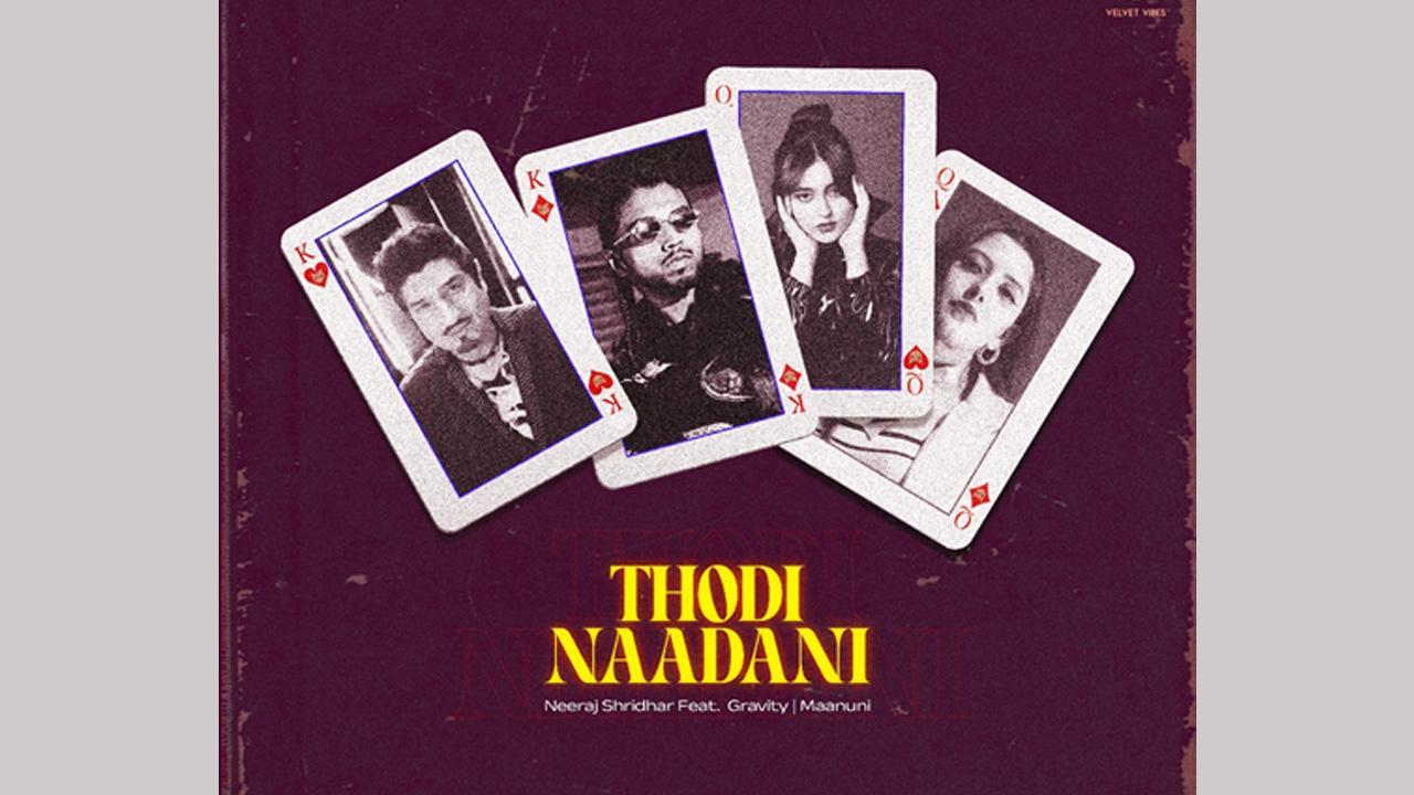 AI and Neeraj Shridhar's magical voice come together on Velvet Vibes Music's latest song Thodi Naadani