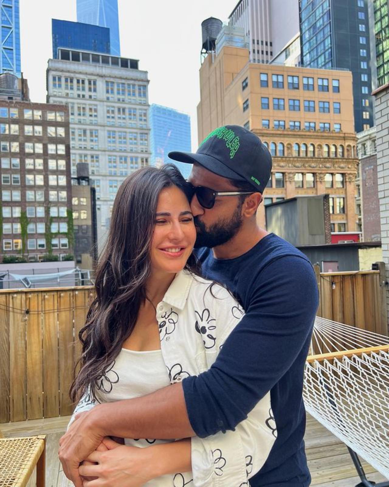 This picture is from Katrina and Vicky's New York vacation. They took off NYC to celebrate Vicky's 'Shadishuda wala birthday'