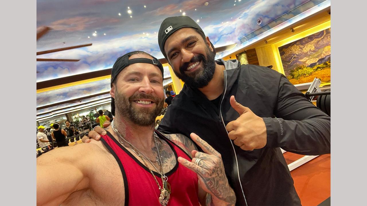 Renowned celebrity Kris Gethin is now coaching Bollywood actor Vicky Kaushal, while hinting 