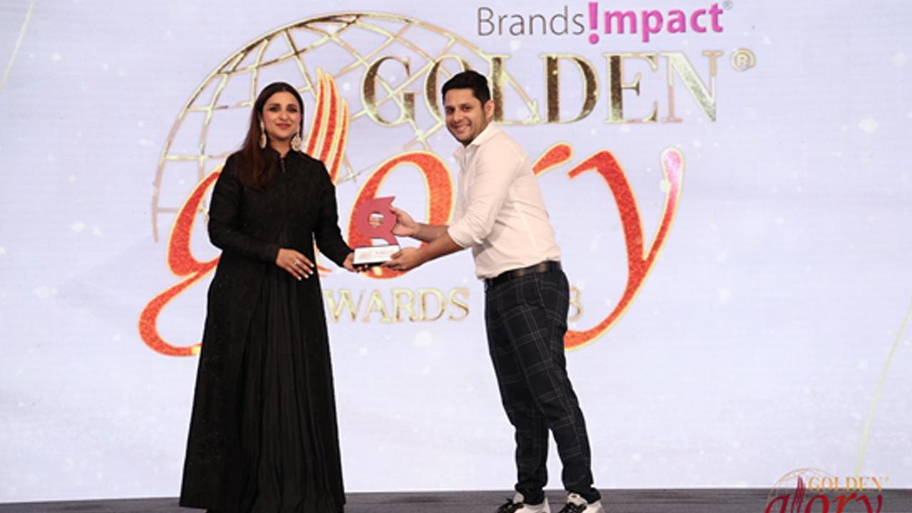 Unleashing Potential in Fitness Vinayak Veer presented with Golden Glory Award 2023