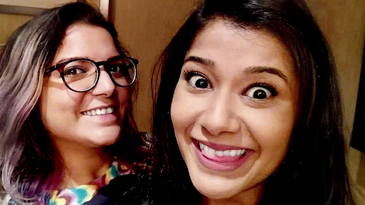 Aditi Mittal and Jeeya Sethi, stand-up comics