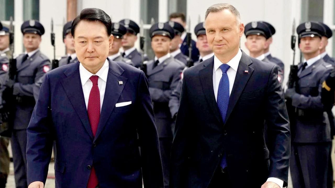 Presidents of South Korea and Poland hold talks on security